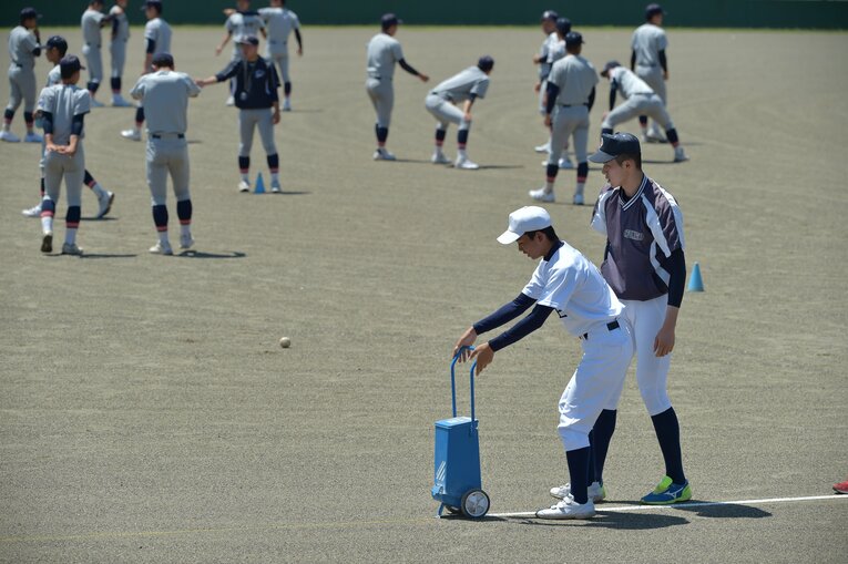 2019年、夏の岩手大会。2回戦の様子　©Hideki Sugiyama