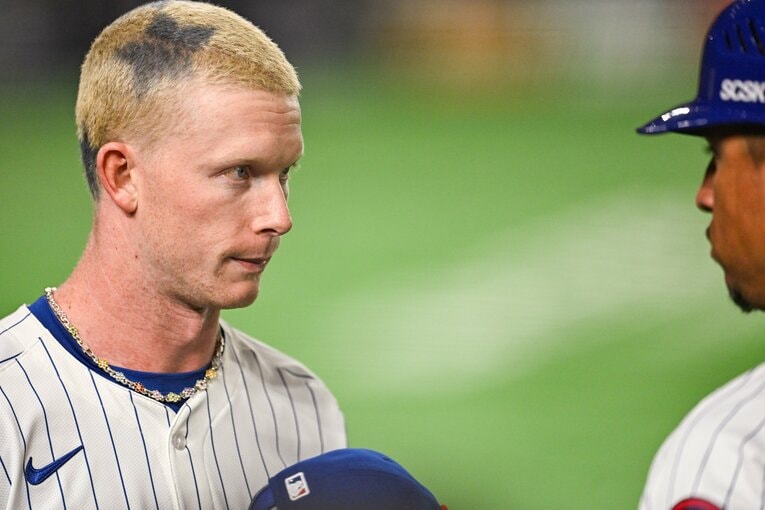 3月の東京開幕シリーズで日本でも人気者となった“PCA”ことピート・クローアームストロングと名コンビを築いている ©Nanae Suzuki