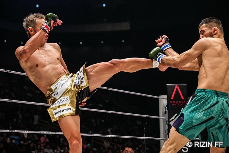 ラジャブアリ・シェイドゥラエフvs.久保優太　©RIZIN FF