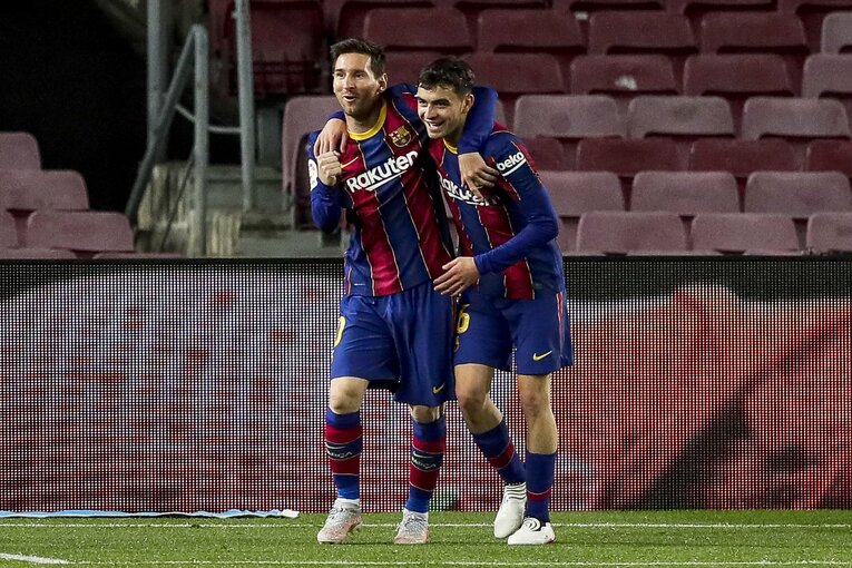 所属するバルセロナではメッシと共闘。「イニエスタの後継者」として存在感を放つ©Getty Images