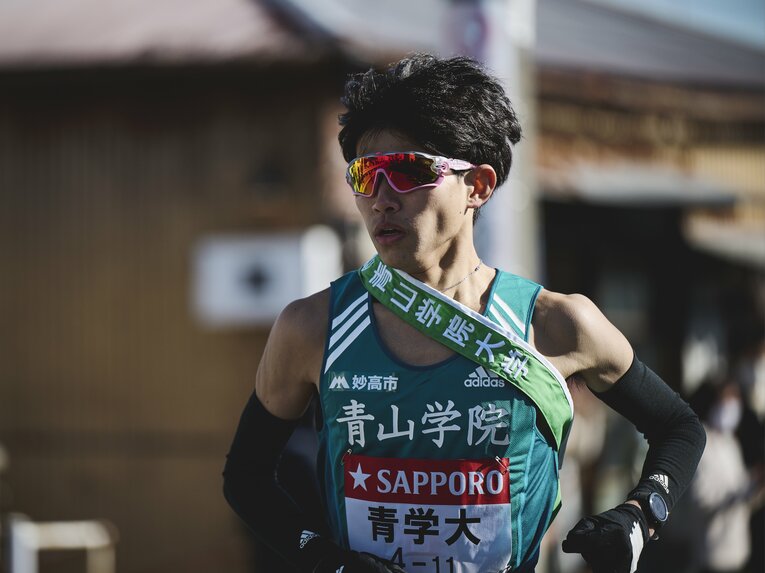 主将の飯田とは同部屋でもあったという竹石さん曰く「もともとメンタルが強かった」だという　©Yuki Suenaga