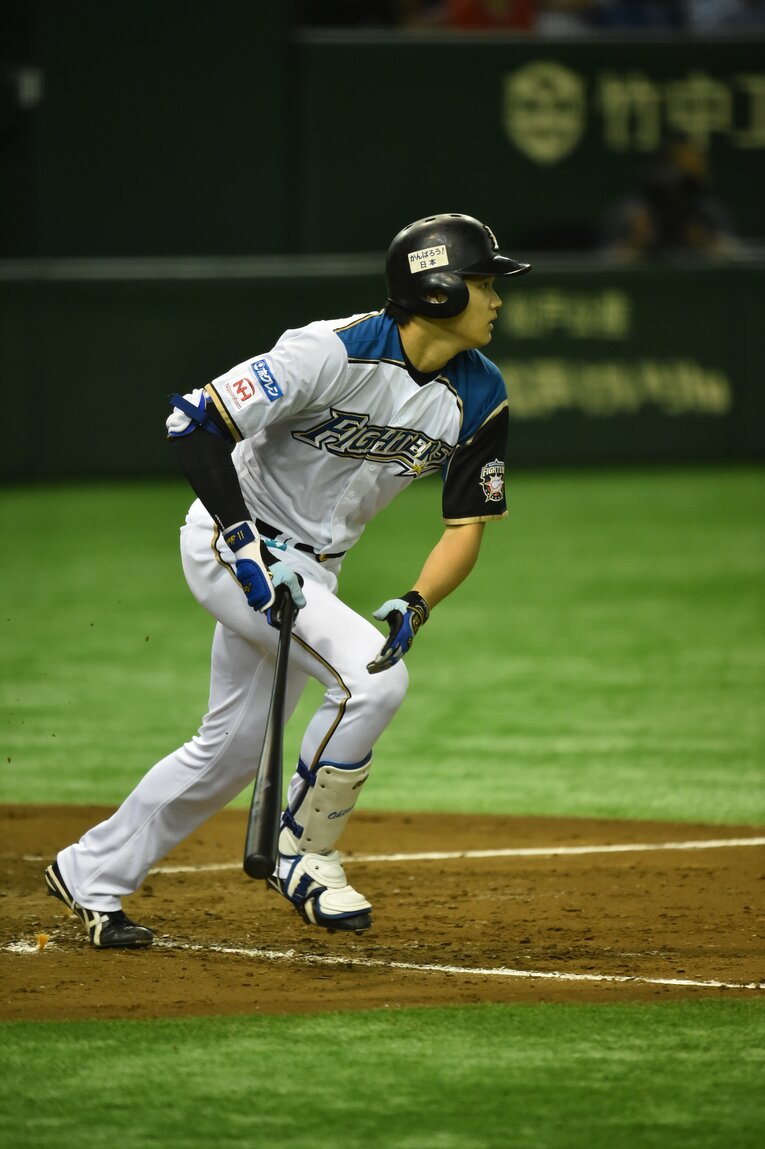 2014年の大谷翔平（プロ2年目）　©BUNGEISHUNJU