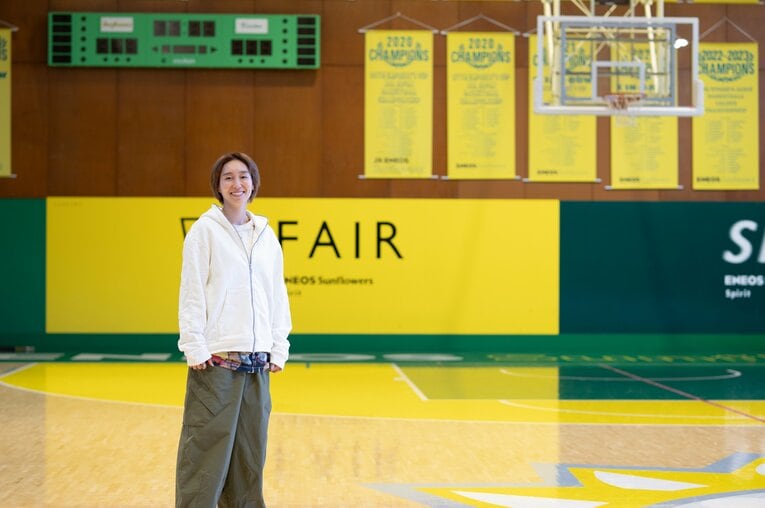 長年時間を過ごしたENEOSの練習場で　©️Tadashi Hosoda