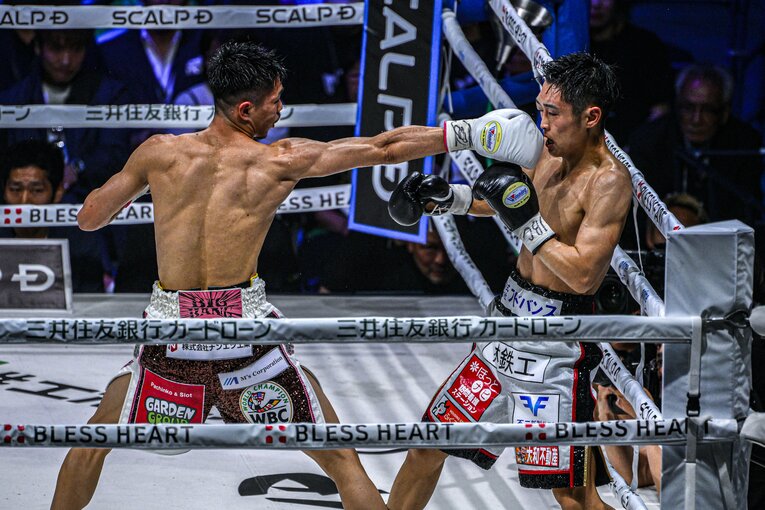 中谷潤人vs.西田凌佑（WBC・IBF世界バンタム級王座統一戦） ©Takuya Sugiyama