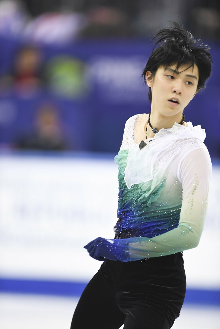 2017年2月、四大陸選手権のフリー　©Asami Enomoto