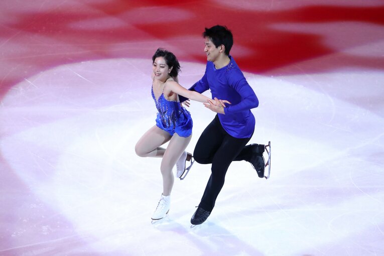 三浦・木原ペアの美しい演技