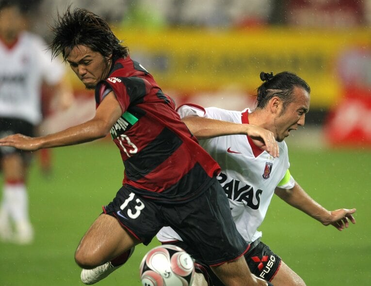 2008年から「13番」を背負った興梠慎三　©︎JIJI PRESS