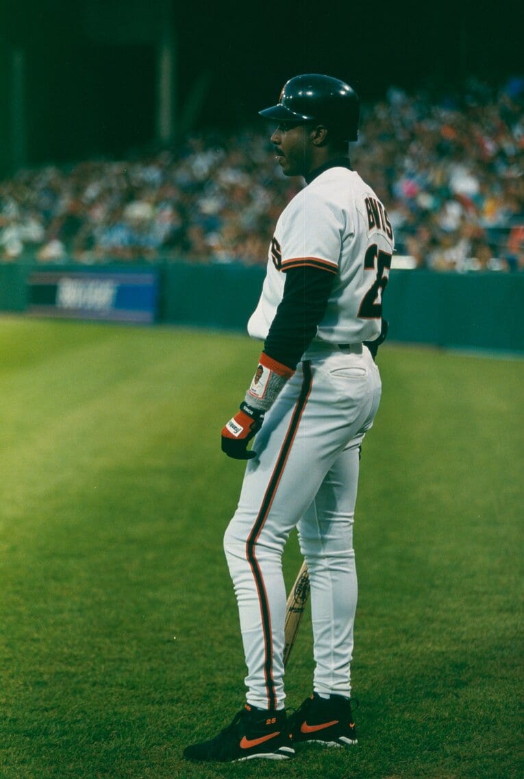 若かりしボンズ（31歳時）©Kazuaki Nishiyama