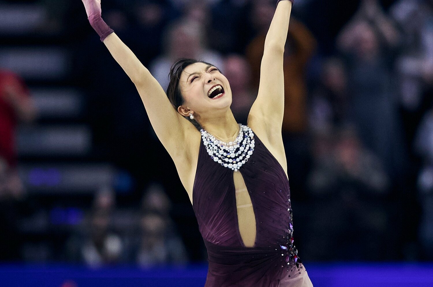 「あなたがそれを作ったのです」坂本花織に海外記者が伝えた言葉…坂本はなぜ選手、関係者から愛されたのか？ 最後の世界選手権で見せた“最高の演技”＜Number Web＞ photograph by Getty Images