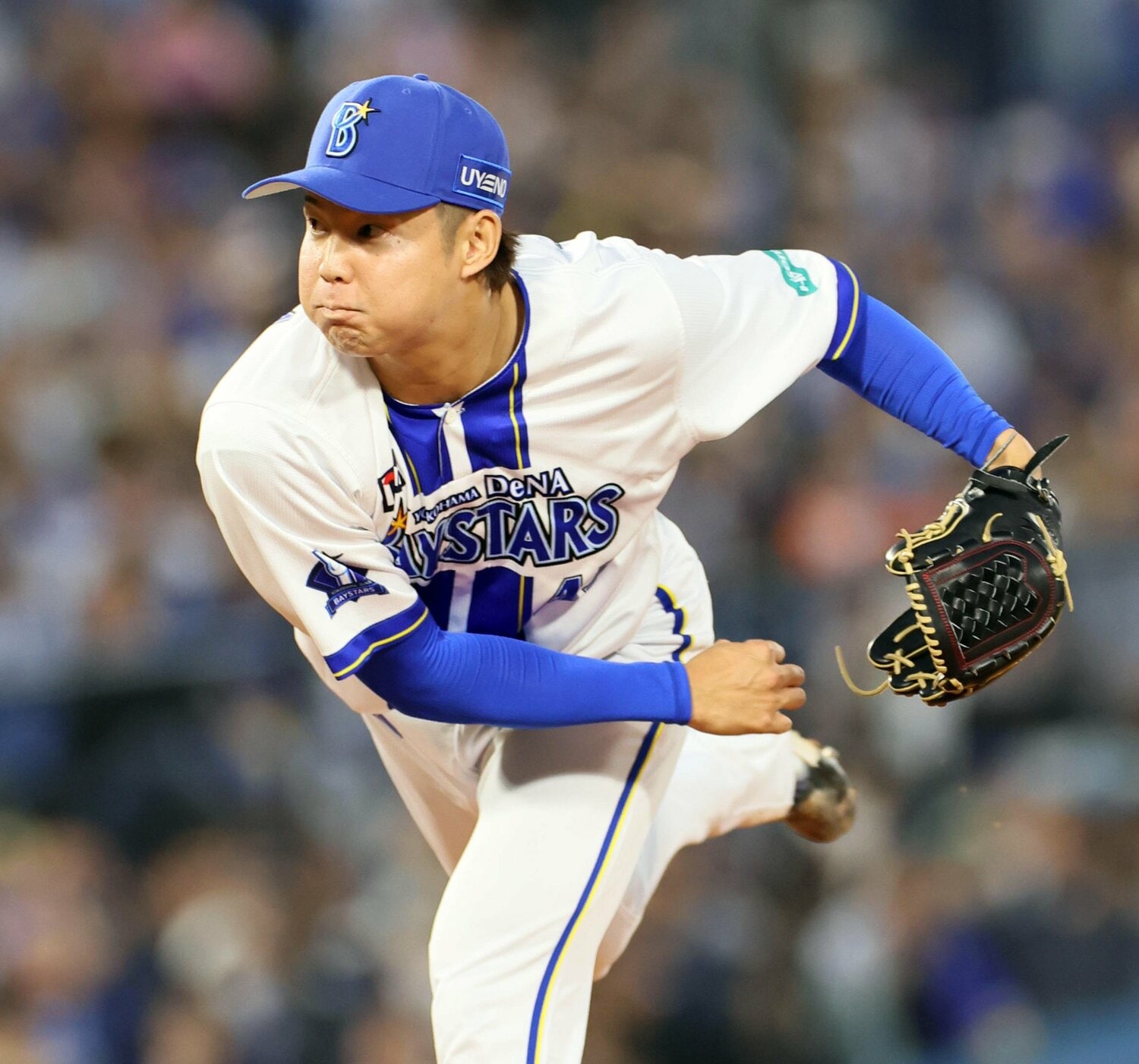 ついにCSで9回に復活登板した森原 ©SANKEI SHIMBUN