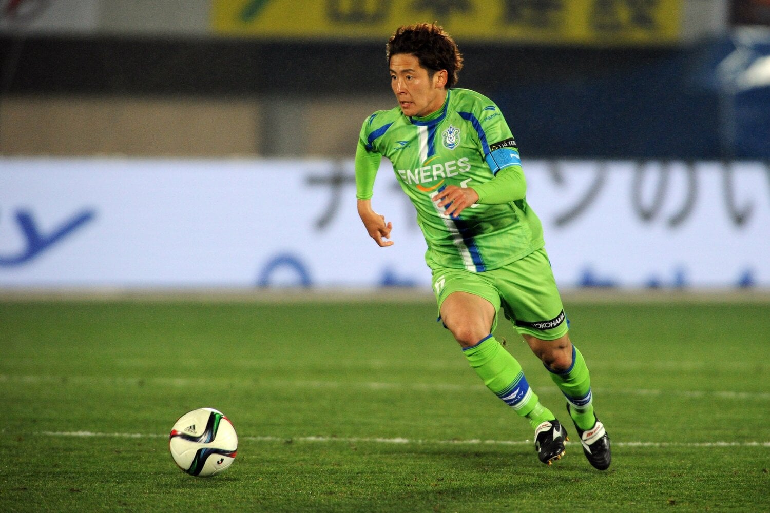 永木亮太は2015年シーズン以来の湘南復帰となった　©Masashi Hara/Getty Images