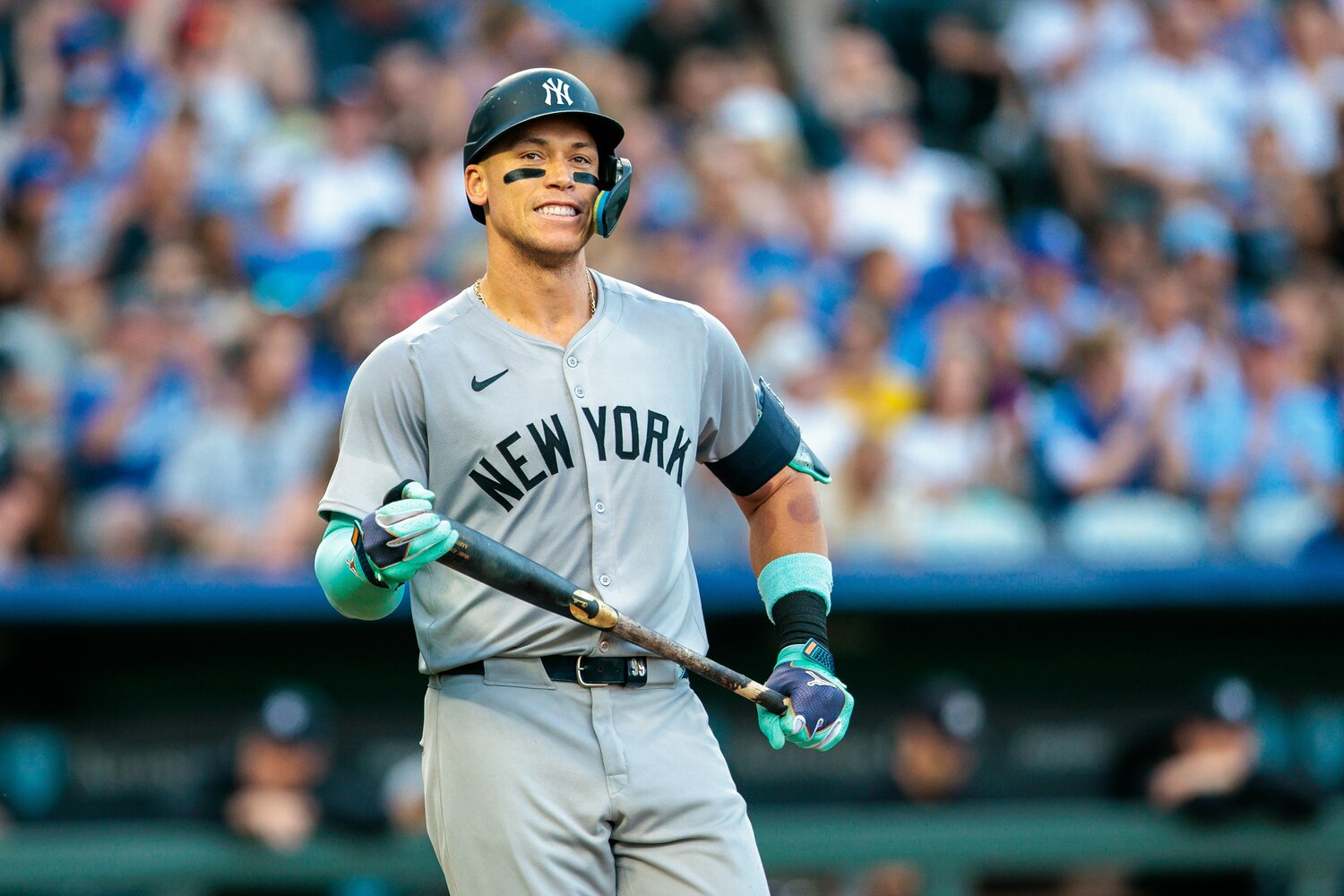 ア・リーグ本塁打王争いでいち早く抜け出しているジャッジ　©Getty Images