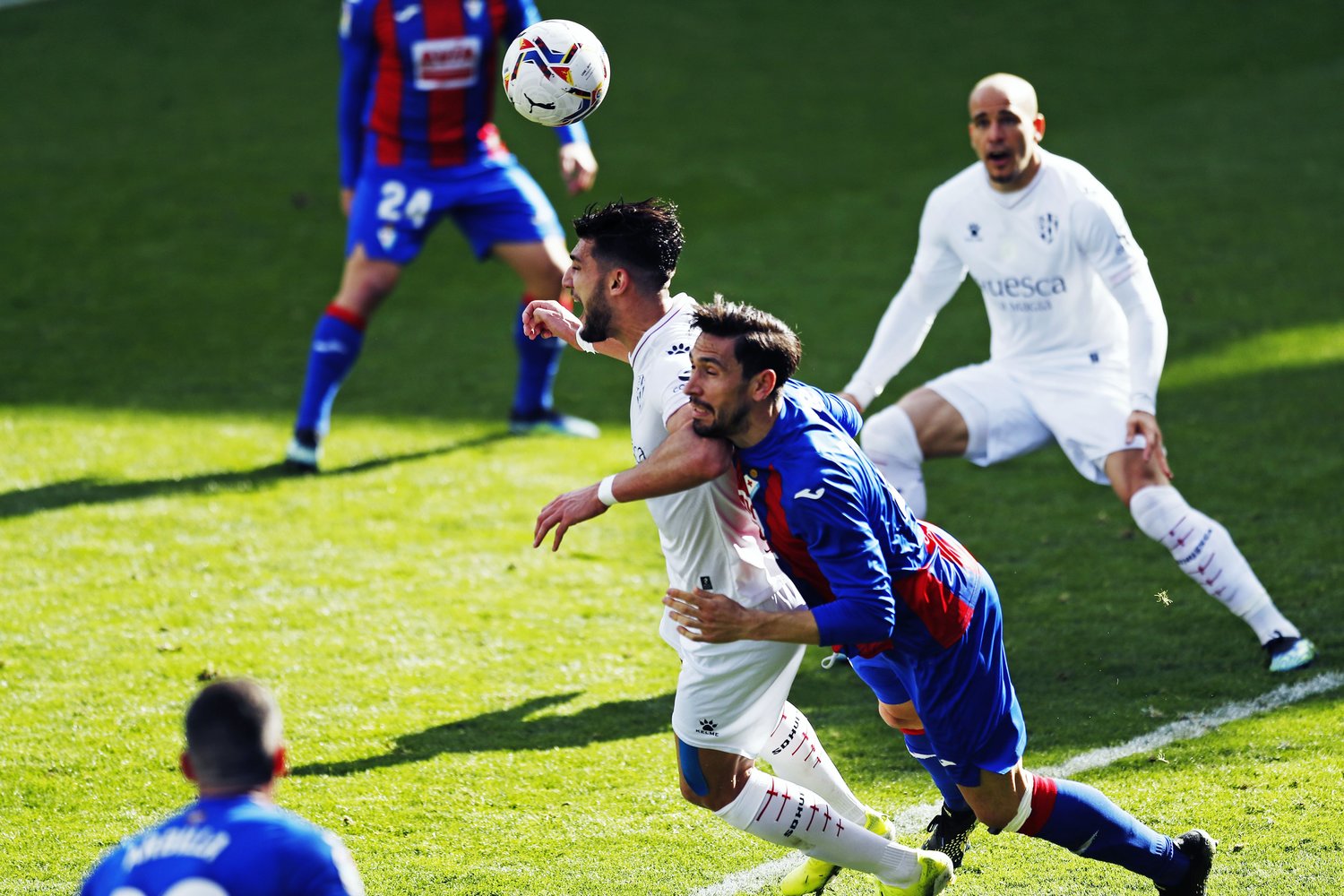 エイバルのゴールシーン©Daisuke Nakashima