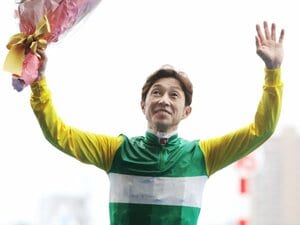 7月12日、函館競馬場で通算5000勝（海外、地方含む）を達成した武豊。57歳になった今もトップジョッキーとして活躍する