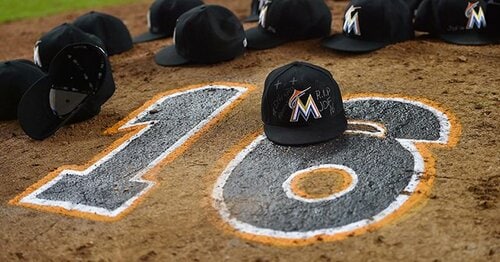 MLB】2013年ナ・リーグ新人王 故 ホセ・フェルナンデス投手サイン