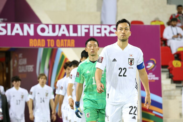 主将として引っ張る吉田。W杯を見据えての戦いという観点で、どう考えているのか　©JFA/AFLO
