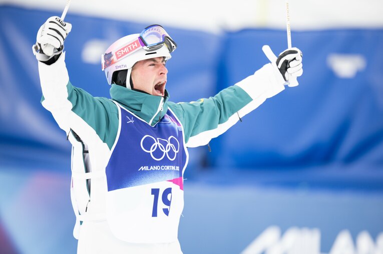 金メダルを獲得したウッズ　©Nanae Suzuki/JMPA