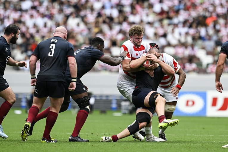 第二次エディー・ジョーンズHC体制の初陣となったイングランド戦　©Asami Enomoto