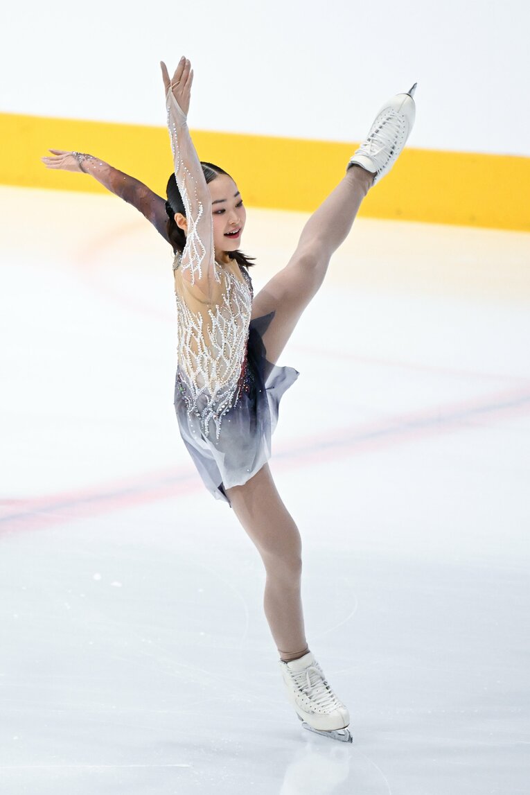 木下グループ杯、島田麻央のSP演技　©️Asami Enomoto