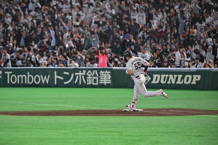 チェコ戦8回、満塁ホームラン【完全版】　©Nanae Suzuki