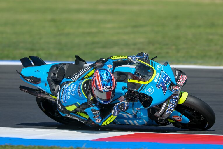 サンマリノで負った怪我の回復も順調な小椋　©Satoshi Endo