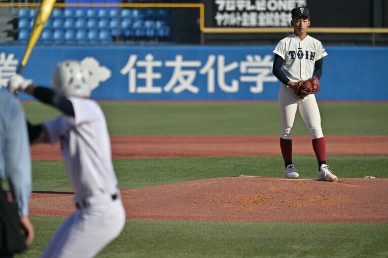 前田悠伍（2年）　©Hideki Sugiyama