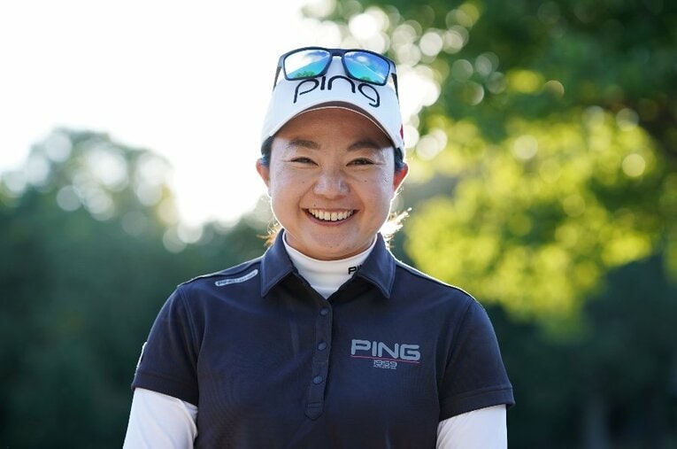 怪我などの影響で1年近く米ツアーを離れていた上原彩子。12月で39歳を迎えるが「うまくなりたい」とスイング改造に着手した ／ photograph by Shizuka Minami