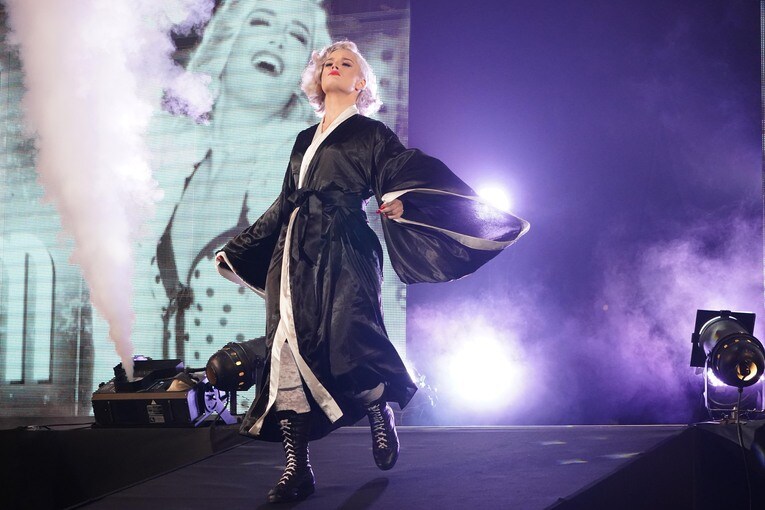 トニー・ストーム堂々の入場　©Essei Hara