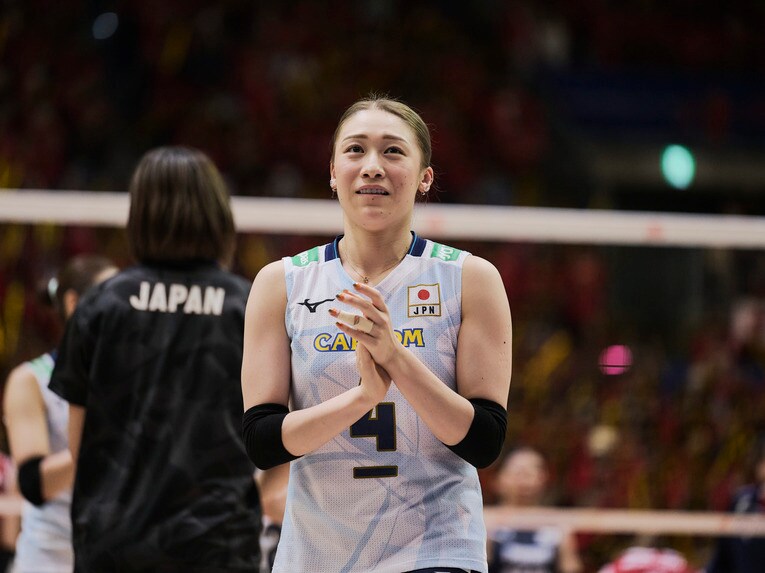 バレーボールネーションズリーグ 韓国戦　©︎Yuki Suenaga