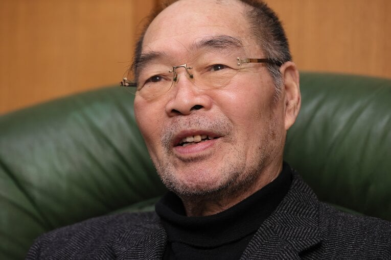 ガッツ石松（2023年） ©Shigeki Yamamoto