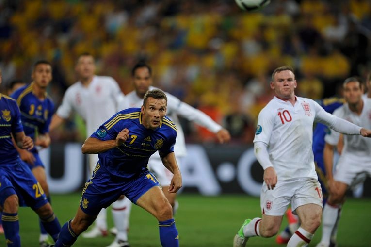 EURO2012でのシェフチェンコ©Takuya Sugiyama