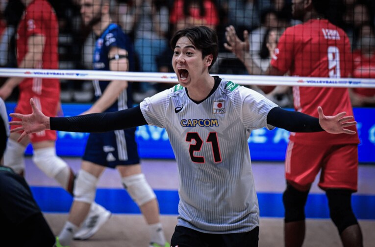永露元稀　©︎FIVB
