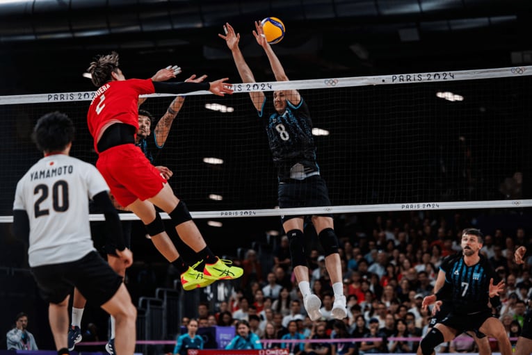 パリ五輪 アルゼンチン戦　©︎Volleyball World
