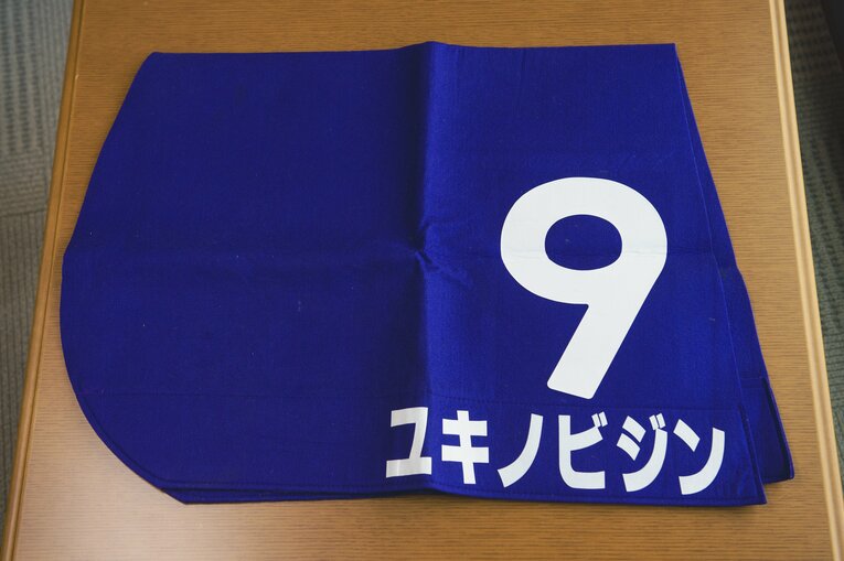 エリザベス女王杯のゼッケン　©Wataru Sato