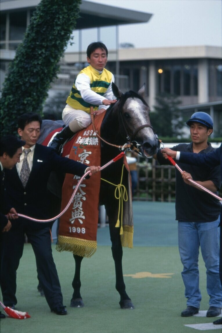 1998年京都大賞典、セイウンスカイ　©Tomohiko Hayashi
