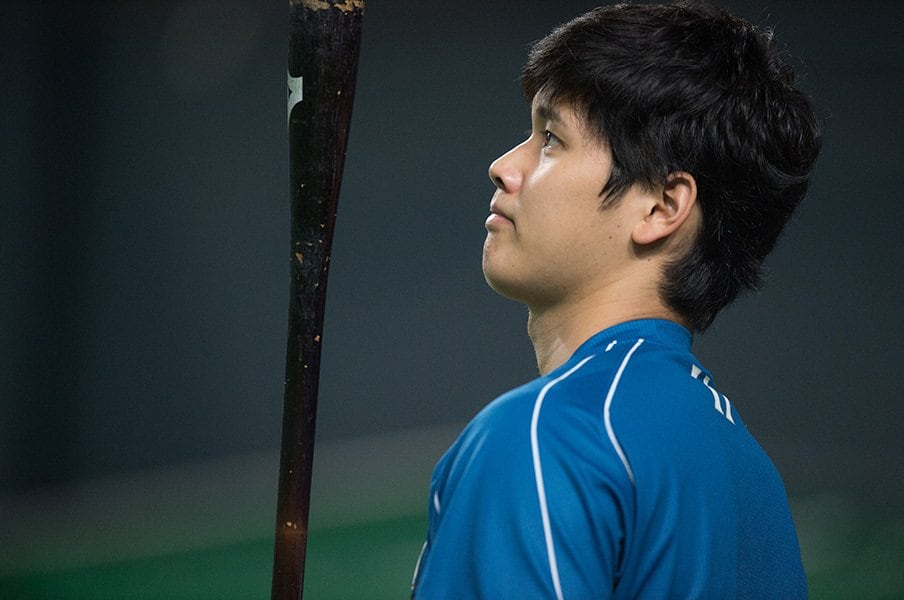 大谷翔平とベーブ・ルースの4年間。投打の数字比較から未来を想像する。<Number Web> photograph by Nanae Suzuki