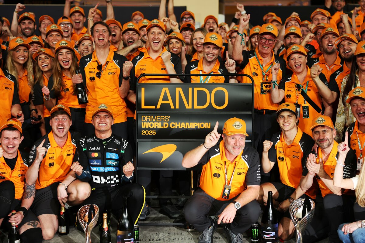 マクラーレン F1チーム ランド・ノリス 2025 ワールド チャンピオン