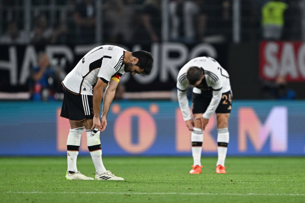 まさかの大敗を喫したギュンドアンらドイツの面々　©Getty Images