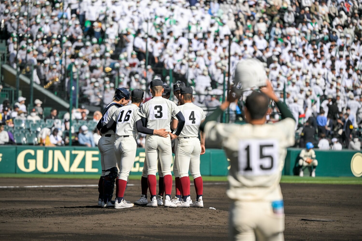 アゲアゲホイホイは昨春の王者・大阪桐蔭も飲み込んだ　©Nanae Suzuki