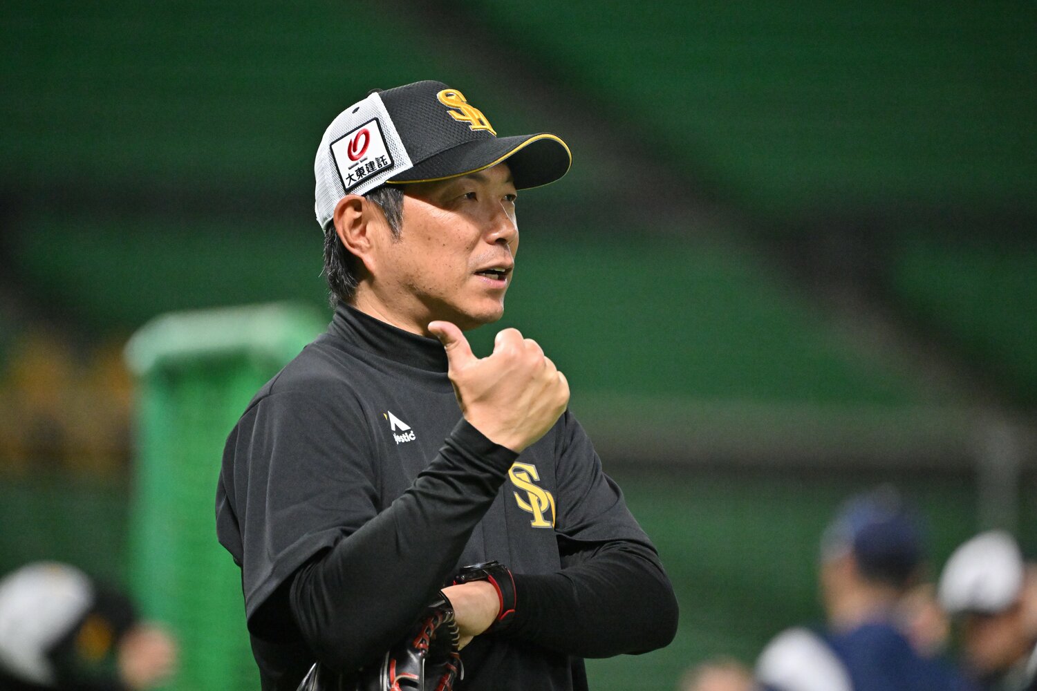 今シーズンからソフトバンクを率いる小久保裕紀監督 ©Hideki Sugiyama