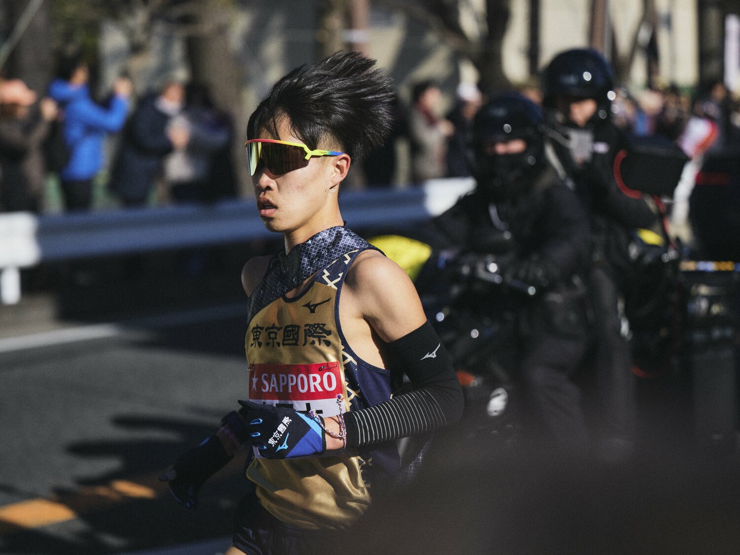 1年前の第100回大会予選会で3秒足りず敗退してから、エースとしてチームを支えてきた佐藤榛紀は住友電工へ　©Yuki Suenaga