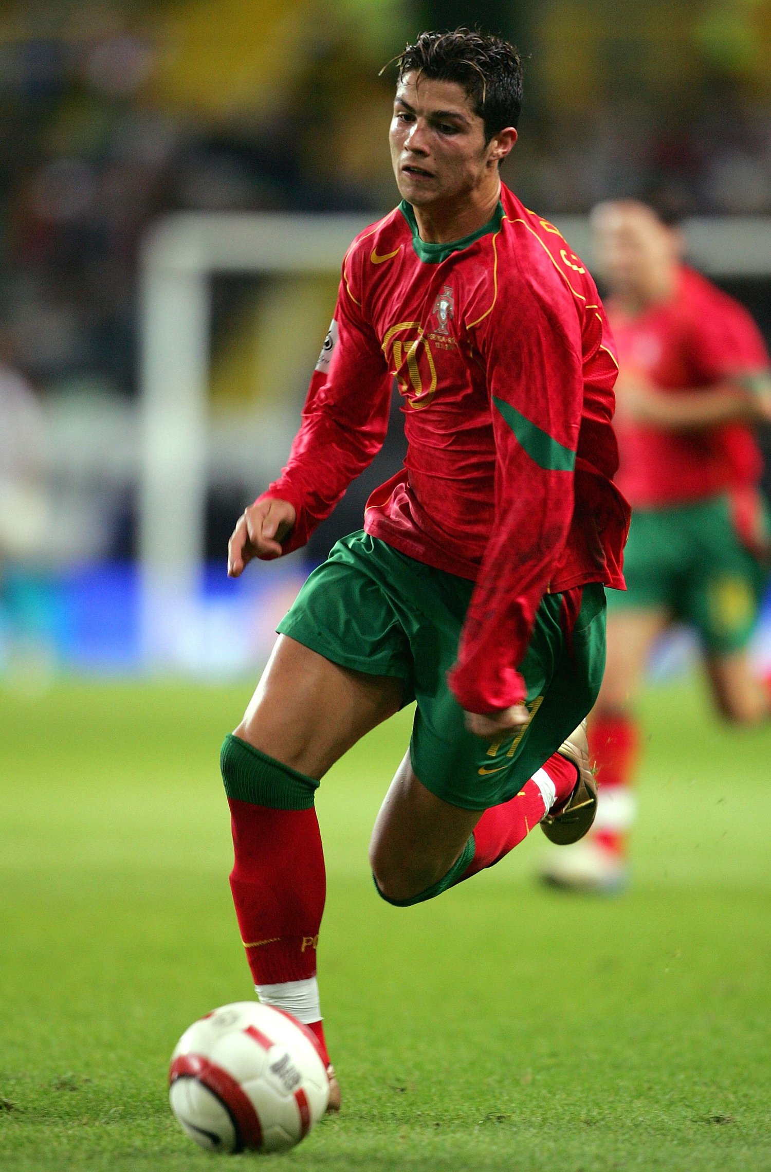 若き日のロナウド（EURO2004）　(C)Getty Images