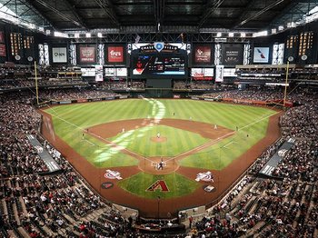 アリゾナと無観客試合。MLB、エキシビションでも心を癒す。＜Number Web＞ photograph by Getty Images