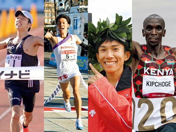 ＜東京マラソンプレビュー＞新コースで読む、五輪後の勢力図。＜Number Web＞ photograph by KYODO／Shunsuke Mizukami／KYODO／Nanae Suzuki/JMPA