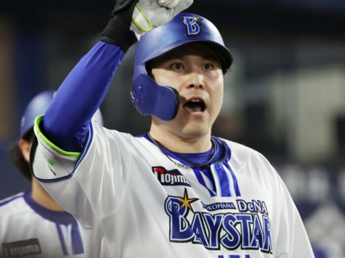 大谷翔平にも鈴木誠也にも「バッティングは負けたくない」…“ドラフト9位から這い上がった男”佐野恵太29歳が語る同世代スターへのホンネ＜Number Web＞ photograph by JIJI PRESS