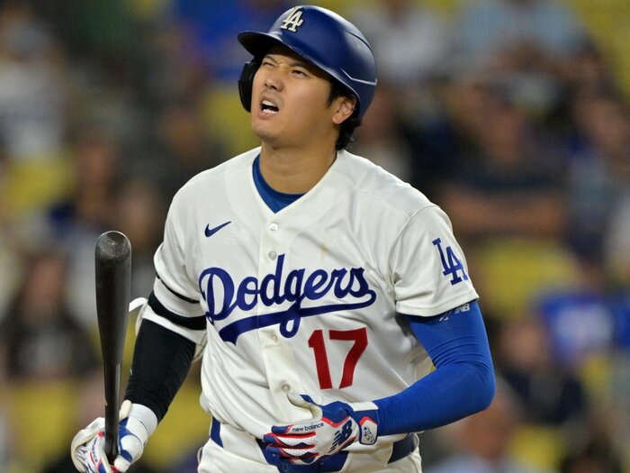 「人間の身体には限界がある」不振のドジャース・大谷翔平…打撃成績“急降下”の理由を示す「ある数字」とは？ ロバーツ監督も懸念の“持続可能性”＜Number Web＞ photograph by Getty Images