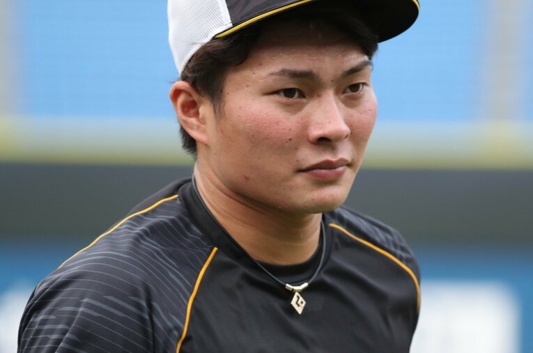 プロ4年目の2016年には122試合に出場し105安打をマークした北條史也。戦力外を受け来季からは社会人野球の強豪・三菱重工Westへ ／ photograph by JIJI PRESS