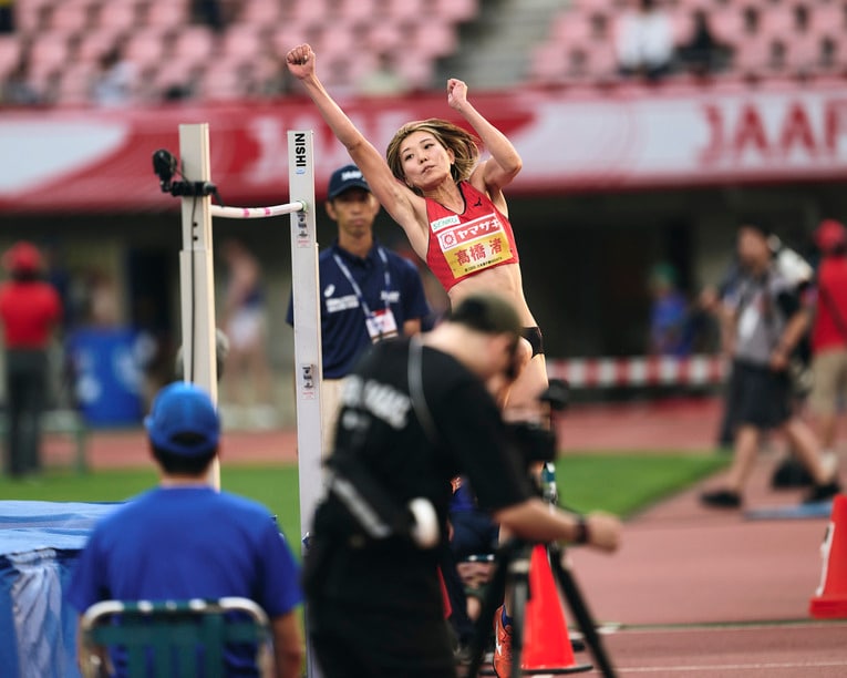 1m90cmまでの跳躍では、かなり余裕のある好ジャンプを見せていた（2/5）　©Yuki Suenaga