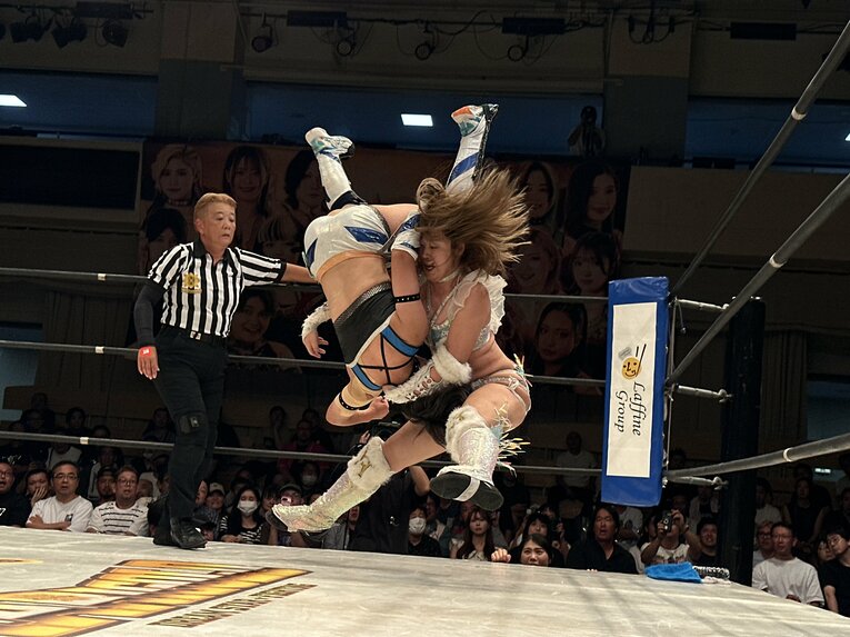 マリーゴールドの女子プロレスラー・桜井麻衣　©Norihiro Hashimoto