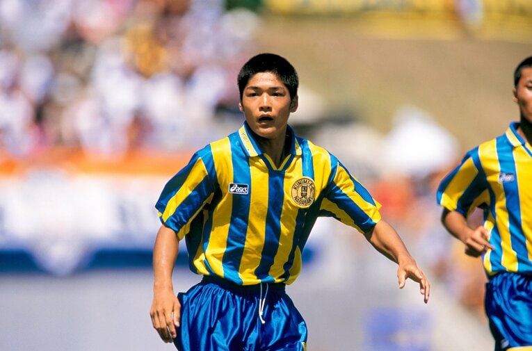 国見高時代の大久保　©AFLO